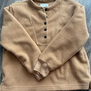 Free Assembly Women's Teddy Henley Top